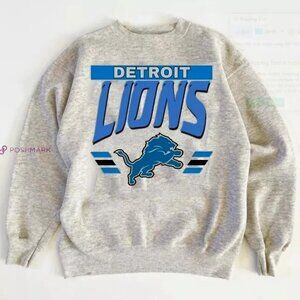 Detroit Lions graphic retro Sweatshirt shirt richardinc